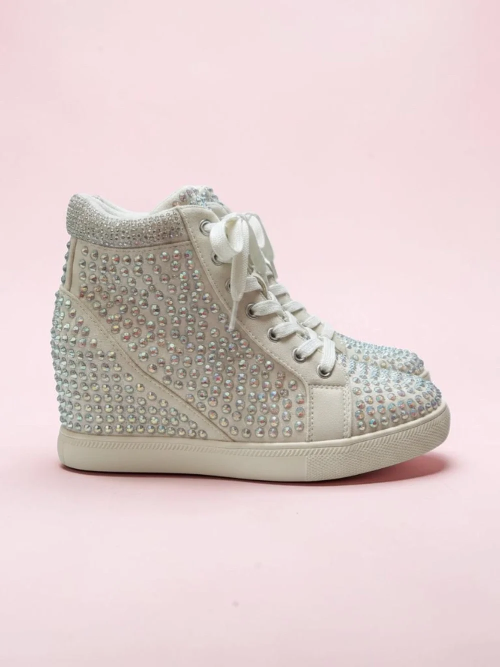 I.N.C Women's Rhinestone Wedge Sneakers
